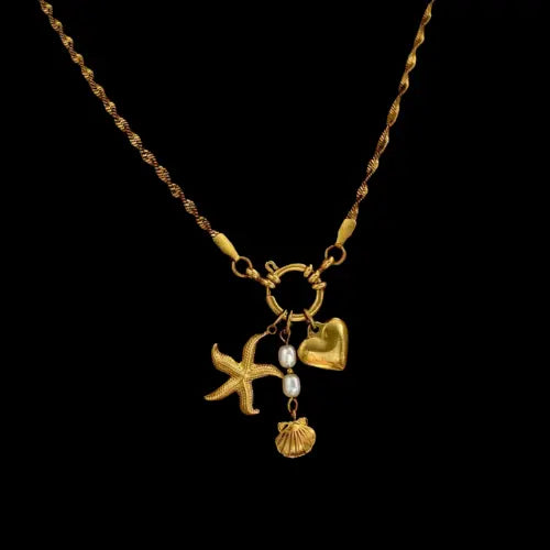 Starfish Necklace Lala Jeweller