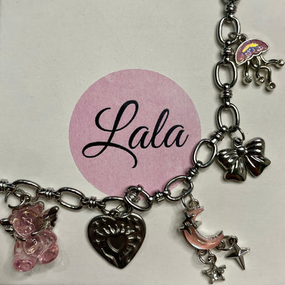 The Pink Galaxy Necklace Lala Jeweller