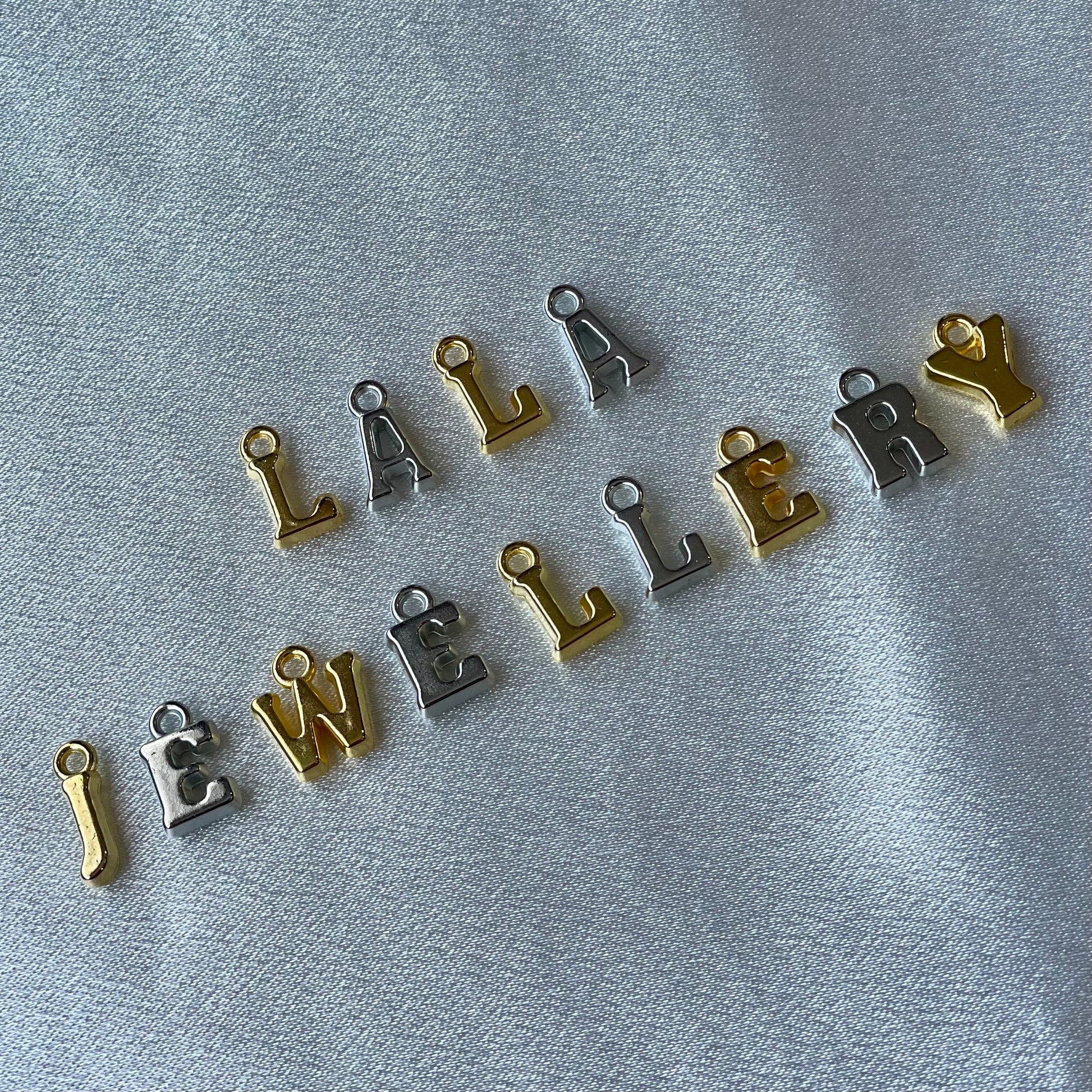 The Initial Necklace Lala Jeweller